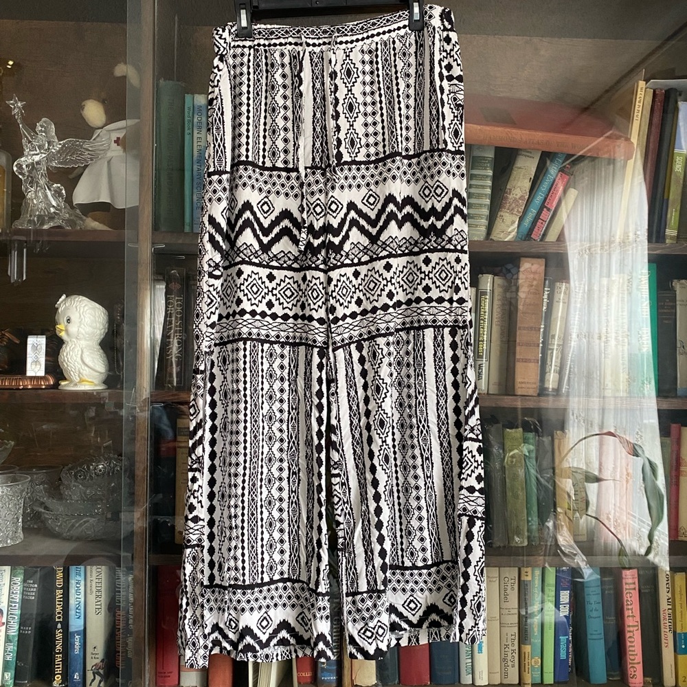 Patterned Coverup pants